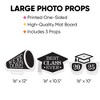 Big Dot of Happiness Graduation Cheers - Grad Cap, Megaphone, and Sunglasses Decorations - 2025 Graduation Party Large Photo Props - 3 Pc - image 3 of 4