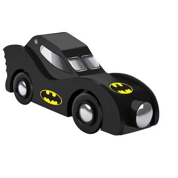 MasterPieces Officially Licensed Batman - Batmobile Wooden Toy Train Engine
