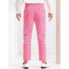 INSPIRE CHIC Men's Polka Dots Pattern Straight Leg Dress Pants - 3 of 4