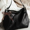 Unique Bargains PU Leather Bag Phone Charm Hanging Accessories Bow Keychains 4 Pcs - 4 of 4