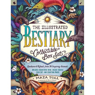 The Illustrated Bestiary Collectible Box Set - (Wild Wisdom) by  Maia Toll (Hardcover)