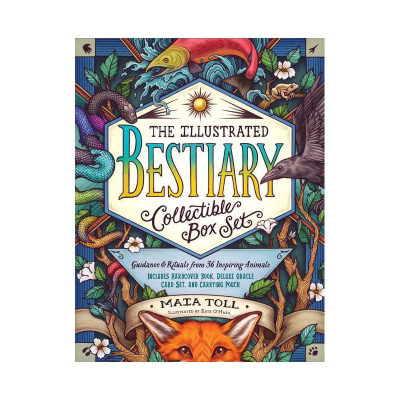 The Illustrated Bestiary Collectible Box Set - (Wild Wisdom) by  Maia Toll (Hardcover), 1 of 2