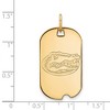 Black Bow Jewelry 14k Yellow Gold Florida Gators NCAA Pendant - 2 of 3