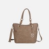 MKF Collection Rylee Vegan Leather Women’s Handbag Tote Bag by Mia K - 2 of 4