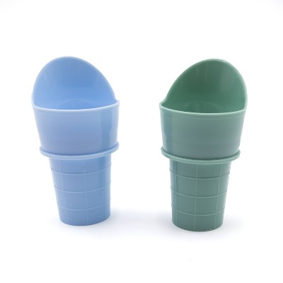 Ice Cream and Popsicle Holders Blue/Green - Bullseye's Playground ™