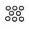 Dritz Set of 8 Home 1" Round Curtain Grommets Rustic Brown: Plastic Sewing Fasteners, Eyelets, Grommet Kit - 2 of 4