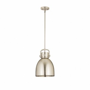 Newton Bell - 1 Light Pendant In Industrial Style-16.75 Inches Tall and 10 Inches Wide - 1 of 1