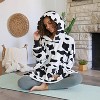 Catalonia Woman Blanket Hoodie Oversized Sweatshirt, Comfy Fleece Pullover Longe Sleeve, One Size Fits All, Gift Woman Wife - 3 of 4