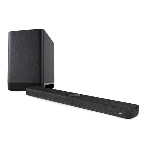 Polk audio 2.1 soundbar best sale system with wireless subwoofer