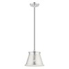 Livex Lighting Pendants 1 - Light Pendant in  Brushed Aluminum - 4 of 4