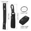 Unique Bargains Belt Keeper Key Ring Nylon Webbing Strap Hanging Gear  Buckle Key Chain Rotate Hook With Snap Black 3 Pcs : Target