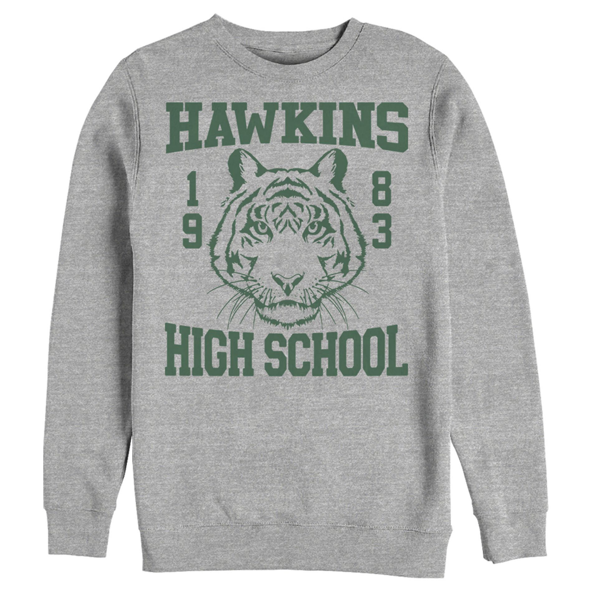 Men's Stranger Things Hawkins High School Tiger 1983 Sweatshirt