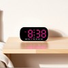 REGALWOVEN HMETOL Digital Corded Electric Plastic Adjustable Brightness Alarm Clock 5.1"L x 1.4"W x 2.4"H 1 Pc - 2 of 4