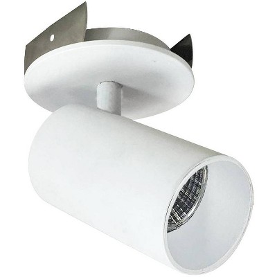 Nora Lighting iPoint 2" White 4000K Cylinder LED Spot Light for Nora Housing Systems