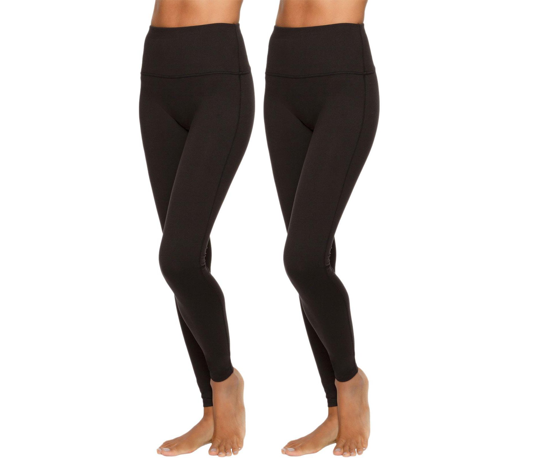 Felina | Velvety Super Soft High-Waisted Legging 2-Pack | Yoga Pants | Workout Clothes for Women