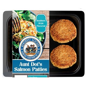 Bensboyz Aunt Dot's Salmon Burger Patties - Frozen - 8oz - 1 of 3