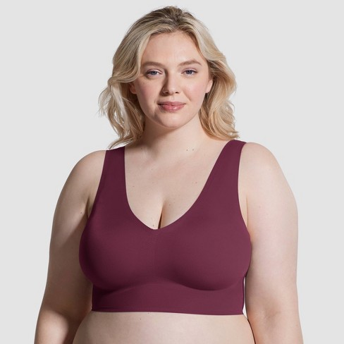 True & Co. True Everybody Women's Plus Size V-neck Bra - Fig 1x