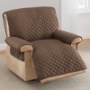 Collections Etc Reversible Quilted Furniture Protector Cover - 2 of 4
