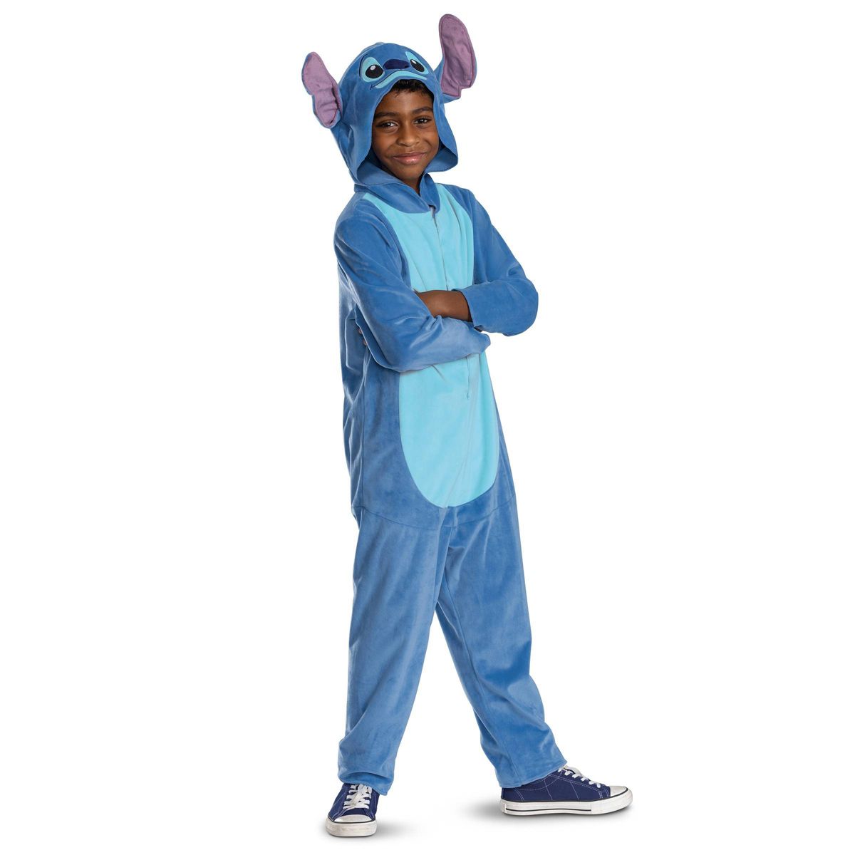 Disney Lilo & Stitch Kids' Stitch Classic Unisex Costume Jumpsuit - thumbnail 4