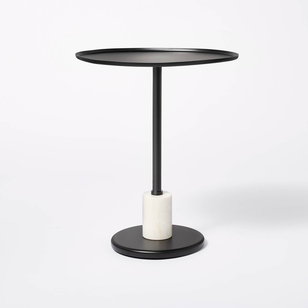 Threshold Designed W/Studio McGeeFielding Pedestal Accent Table Matte