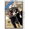 Trends International NFL New Orleans Saints - Alvin Kamara 25 Framed Wall Poster Prints - 3 of 4