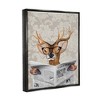 Stupell Industries Deer Reading Newspaper With Big Glasses - 3 of 4