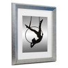 Trademark Fine Art - David Naman The Aerialist Matted Framed Art - 3 of 4