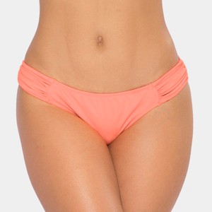 Smart & Sexy Women's Swim Secret Side Ruched Bikini Bottom - 1 of 2
