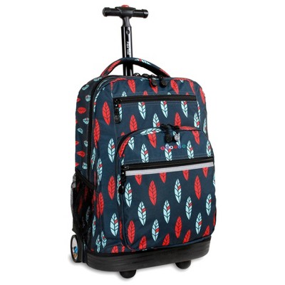 j world sundance laptop rolling backpack