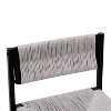 NicBex Bar Stools Set of 2,Handwoven Paper Rope Counter Stools,Kitchen Island Stools with Footrest,Bar Stools with Backrest for Dining Room - 4 of 4