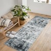 Area Rugs Washable Large Modern Abstract Living Room Rug Soft Anti-Skid Carpet Indoor Non-Shedding Carpets for Bedroom Dining Farmhouse Office Nursery - 2 of 4