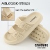CUSHIONAIRE Women's Fame recovery cloud slide with +Comfort - 3 of 4