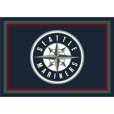 MLB Seattle Mariners 8"x11" Spirit Rug