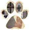 Gikpal Wooden Dog Crate Furniture, Stylish Dogs Kennel for Small to Extra Large, Double Door & A Cushion & 360°Wheel, Metal, Chew-Proof, Dog Cage - 3 of 4
