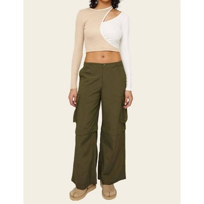 Women's Theo Wide Leg Cargo Pants - find me now