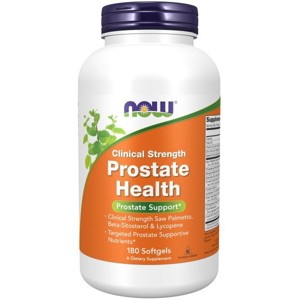 Clinical Strength Prostate Health by Now Foods  -  180 Softgel - 1 of 3