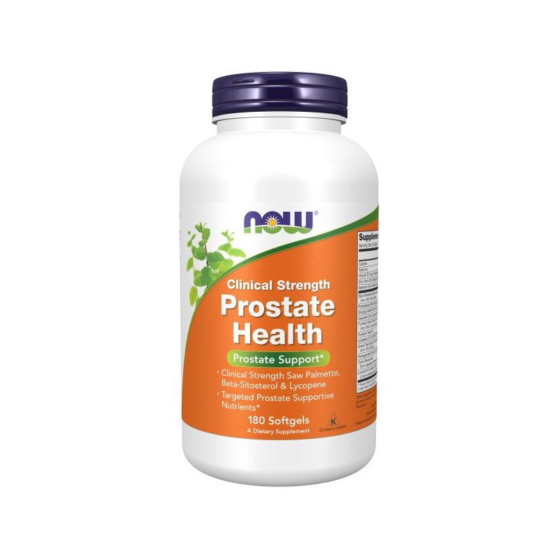 Now Foods Clinical Strength Prostate Health  -  180 Softgel, 1 of 4