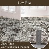 Large Area Rug Rugs for Living Room Non Slip Vintage Washable Rug Ultra-Thin Indoor Retro Medallion Accent Carpet Low Pile Foldable Floor Mat - 2 of 4