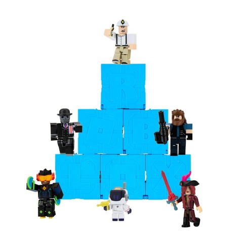 Roblox Action Collection Series 9 Mystery Roblox Blue Assortment Includes Exclusive Virtual Item Target - target roblox item code