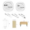 Smarty Had A Party The Neutral Territory Package Dinnerware Set - 60 Sets - 2 of 4