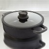 BergHOFF Leo Stone+ Non-stick Ceramic 11" Two-Handle Sauté Pan 5qt. With Glass Lid, Recycled Cast Aluminum - image 4 of 4