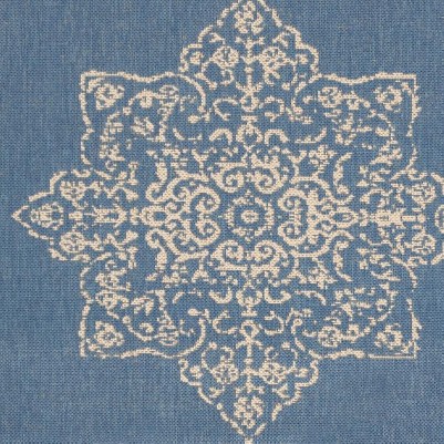 cream/blue