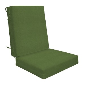 Honeycomb Outdoor Highback Dining Chair Cushion - 1 of 4