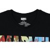 Seven Times Six Marvel Men's Iron Man Repulsor Pose Marvel Logo Adult T-Shirt Black - image 3 of 3