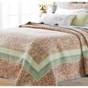 Greenland Home Fashions Palisades Pastel Bedspread Set - 2 of 4