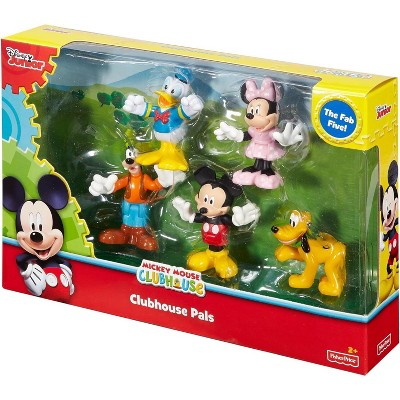 Disney Mickey Mouse Clubhouse Pals Poseable Plastic Toy Set