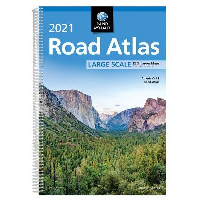 Rand McNally 2021 Large Scale Road Atlas - (Paperback)