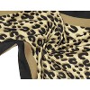 Allegra K Women's Animal Print Leopard Rhombus Neck Scarves Neckerchief - 4 of 4