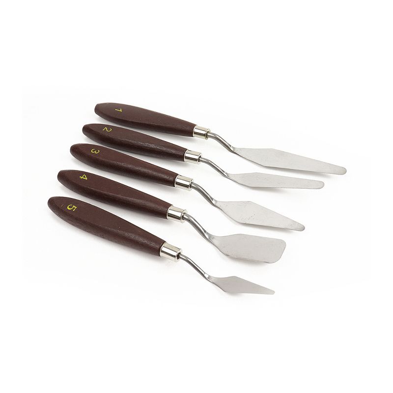 O'Creme Mini Spatulas, Set of 5 (with Different Sizes and Shapes), 2 of 4