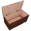 Coaster Finlay Traditional Flip Open Storage Wood Cedar Chest Deep Tobacco - 4 of 4